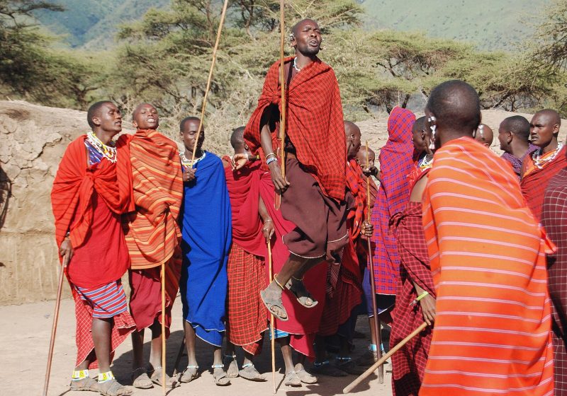 Maasai warriors